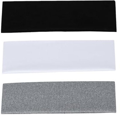 3 Stück Yoga Headbands, Elastische Haarbänder, rutschfest Haarband Damen,Yoga, Tanzen, Laufen,Sport Exercise Gym(Solid Farbe)