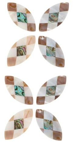 Alipis 8 Piezas Estante de Palillos de Concha Puesto de Palillos Chinos Decoraciones de la para el hogar Soporte de Cuchara de Cena Estante para Palillos Puesto de cucharas caparazón