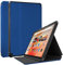 Tablet Hülle für Ḟiṙe-10-Zoll (13th Gen, 2023 Release), TOKILO Slim leichte weiche PU-Ledertasche mit Stand Auto Wake/Sleep, Navy Blue