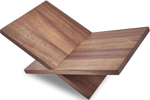 Honygebia Buchständer aus Massivholz – Kreuzrahmen aus Sapeli-Holz, offener Buchständer zum Präsentieren und Lesen, geeignet für Kunst, Bibel, Kochbuch, Staffelei, Zeitschriften, Lehrbücher