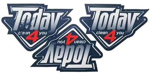 YANTUML Passend für Honda DIO Today, alle Modelle, 1 Set, Motorrad-Logo, Karosserie-Aufkleber, Aufkleber, Roller, Moped, Styling-Emblem, Abzeichen(Gray)