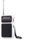 Radio Pequeña, Radio AM/FM, Funciona Con Pilas, Recepción De Frecuencia Amplia, Con Botón De Control Giratorio, Se Puede Utilizar En Casa O Al Aire Libre(White)