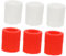 ULTECHNOVO 6Pezzi Stampo per Ghiaccio Silicone da Forma Bicchiere per Whisky Lavabile Lavastoviglie e Resistente per Cocktail da Te per Feste