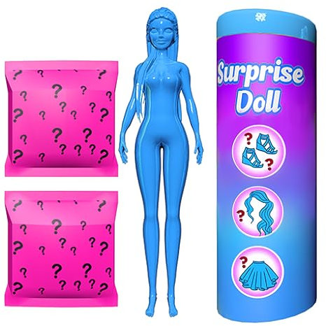 Color Reveal Doll Girl Games