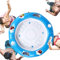 Schwimmender Pooltisch, schwimmender Tisch für Pool, Kartenspieltisch, aufblasbar, 4–6 Spieler, tragbarer Billardtisch mit Halter für Lebensmittel und Getränke, für Hinterhof, Resort, Cabana, Urlaub