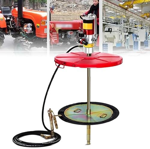 ZMJGLL Pompe à Graisse pneumatique pour Une Lubrification Efficace,Rapport de Pression élevé pour Les Applications,Comprend Les Accessoires Essentiels