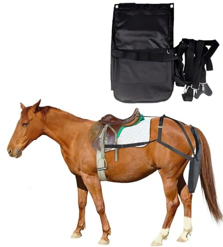 Pferdemistbeutel Pferde-Windel-Mist-Auffangbeutel, Waschbare Pony-Wickeltasche Mit PU-Innenfutter, Tragbarer Pferdemist-Auffangbeutel Paraden Für Straßenshows, Reitveranstaltungen Small,1 pcs