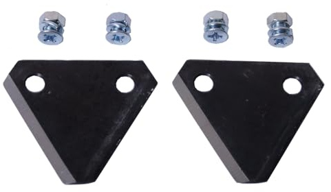 Brill Rasenmäher Ersatzmesser 2 Klingen + 4 Schrauben