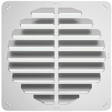 ByteRunning Deflector Aire Acondicionado,Deflector De Aire Acondicionado para Unidad Exterior,GuíA De Aire Antisoplado De Acero Inoxidable,Deflectores De Aire Cuadrado,para Unidades Exteriores
