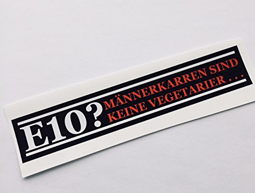 E10 Männerkarren Autoaufkleber Tuning Sticker DUB Decal dapper illest Aufkleber ShockerAuto