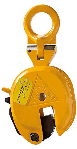 1 morsetto di sollevamento verticale con occhiello girevole, morsetto in lamiera, pinza per lamiera, morsetto verticale