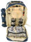 4 Person Lightweight Picnic Backpack Hamper Cooler Cool Bag with Tableware Insulated Bottle Holder Rucksack Camping BBQ Hiking Includes Cutlery Set