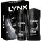 Lynx Black Duo iconic Bodywash und Bodyspray Geschenkset perfekt für seine tägliche Routine, 2-teilig