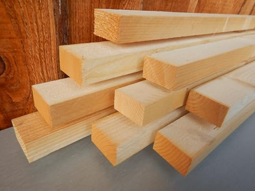DACHLATTE LÄRCHE HOLZ LATTEN BAUHOLZ HOLZLATTE ZAUN DACH 60 x 40 mm 6 x 4 cm 200 cm (100 Stück)