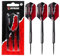 Ruthless Mini Dart Set | Miniatur Leichte Stahlspitze Darts Set inkl. Flights, Schwarz (BX238)