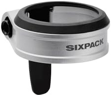 Sixpack gedichtete Sattelklemme 34.9/36.4 silberfarben: Größe: 36.4