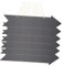 Yardwe Lot De 6 Flèches Effaçables Double Face Pour Tableau Noir Décoration De Café Panneaux Vierges En Bois