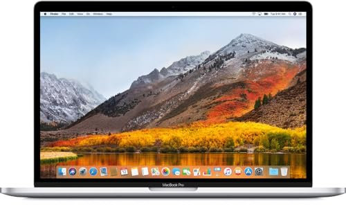 2018 Apple MacBook Pro with 2.6GHz Intel Core i7 (15-inch, 32GB RAM, 512GB SSD Storage) (QWERTY English) Silver (Renewed)