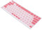 Yctze Pink Keyboard Stickers for IOS A1466 A1278 A1298 Keyboard Stickers PVC English Computer Keyboard Stickers with Lettering for Computer Laptop Notebook Desktop A1298 Stickers PV