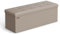SONGMICS Storage Ottoman, Foldable Small Ottoman Foot Rest, 38 x 110 x 38 cm, Cube Ottoman with Storage, Load up to 300 kg, for Living Room, Bedroom, Entryway, Camel Brown LSF070K53