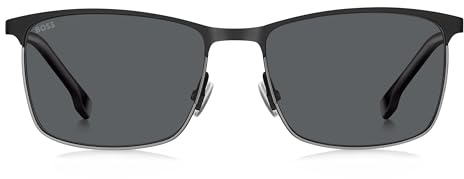 HUGO BOSS BOSS 1635/S Matte black ruthenium 57/17/150 Herren Sonnenbrillen