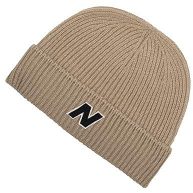 New Balance Men's, Women's, Unisex Fall and Winter Watchman Beanies, Warm Unisex Hat, One Size Fits Most Adults, Stoneware