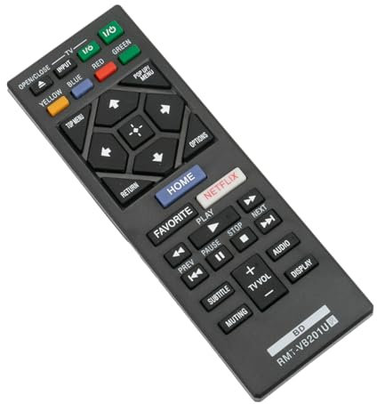 RMT-VB201U Replaced Remote Control -VINABTY-fit for Sony Blu-ray Player remote control RMT-VB201U RMT-VB100U BDP-S3700 BDP-S5500 BDP-BX120 BDP-S3500 BDP-S5200 BDP-S2900 BDP-BX150