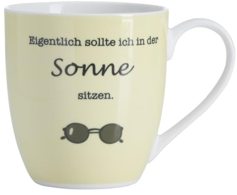 Ritzenhoff & Breker Kaffeebecher Auszeit Variante: Kaffeebecher 500 ml Sonne Auszeit