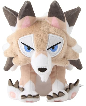 Pokémon Plush Fit Lycanroc Midday Form