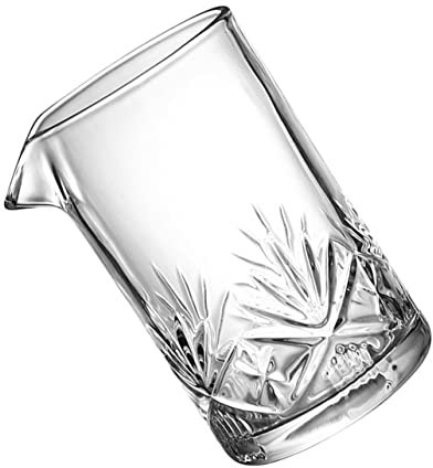 Gatuida Crystal Cocktail Stirring Glass 700ml Bar Mixing Pitcher Thick Bottom Slip Design