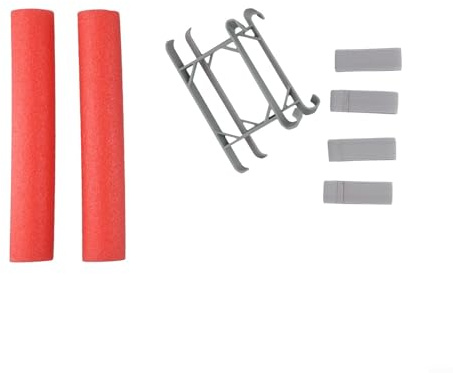 Für DJI Für Mini 3 Pro Für Mini 4 Pro Wasserungsfähiges Landegestell Schwimmkörper Landekufen Erweiterung Stativ Schwimmende Landestütze Aus ABS PCB Material In Rot Grau 24X5x8cm