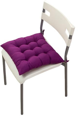 Fluxioxtna Deluxe Velours Bürositzkissen Mit Dichten Paddings Slip Resistant Basi