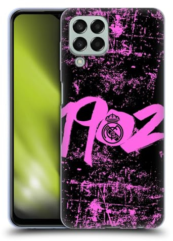 Head Case Designs Offizielle Real Madrid CF Rosa 1902 Urban Gel Handyhülle [Militärischer Schutzgrad] Kompatibel mit Samsung Galaxy M33 (2022)