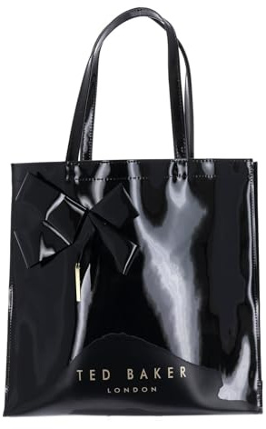 Ted Baker shoulder bag Niconna Bow Detail Large Icon Bag Black