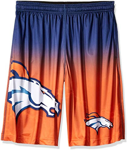 NFL Football Team Logo Herren Gradient Big Logo Training Shorts, Denver Broncos