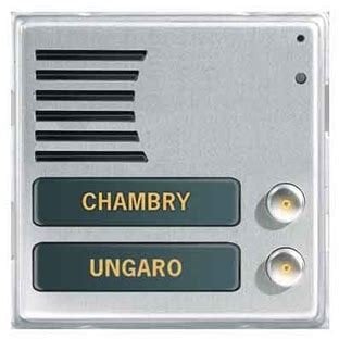Urmet Frontale fonico con 2 pulsante di chiamata - 1148/22