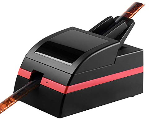 Pacific Image PowerFilm Automatic 35mm Film Scanner - Batch scanning up to 10 Film Strips (6 Frames) at Once, 3-line RGB Linear CCD Sensor, 24MP, 48-bit