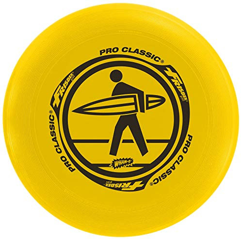 Wham-O Frisbee Pro-Classic-Yellow Disc Unisex-Youth, 25 cm