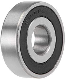 sourcing map 16100-2RS Kugellager Rillenkugellager Kugellager Set 10x28x8mm Doppelt Abgeschirmt Chromstahl P0(ABEC1) Skateboard Bearings Skateboard Kugellager Mini Kugellager Bearings