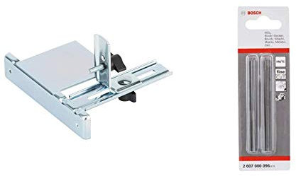 Bosch 2607000102 Butée parallèle & 2607000096 Fer de rabot droit carbure 35°