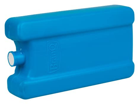 BranQ - Home essential Universelle, Wiederverwendbare Kühleinlage, großer, BPA-freier Kunststoff. Kühlelemente für die Kühltasche oder Kühlbox, 1000 ml, Blau, 210x115x45 mm, PP 5901098169127