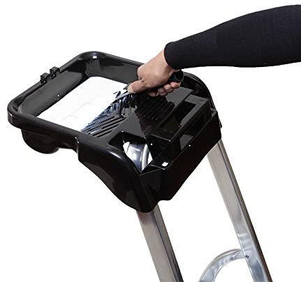 Tablette porte-outils peinture pour garde corps escabeaux Selekta et Mixalu