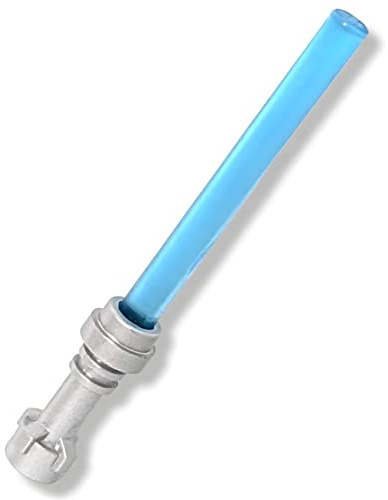 LEGO Zubehör: Star Wars Ersatz Blaues Lichtschwert (Trans-Blue) - für Minifigs