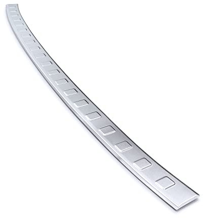 teileplus24 AL180 Ladekantenschutz Aluminium kompatibel mit Hyundai Tucson 3 2021-05/2024, Farbe:Silber