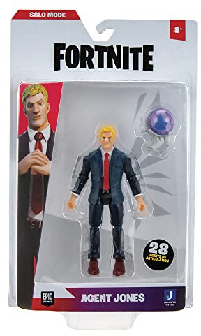 JAZWARES Figura Agent Jones Solo Mode Fortnite 10cm