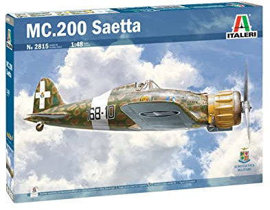 Italeri Macchi MC200 Saetta Serie VII 2815 Kit de modélisme d'avion en Plastique 1:48