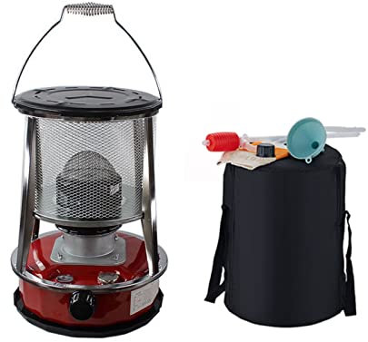 FEAW Petroleum Heizung,Petroleumofen,Kerosin Heizer,Petroleumheizung mit Löschautomatik,Mobile Heizung Petroleum Ofen Heizung Ohne Strom,Tragbarer,(4.6L)