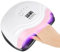 zalati Lampe à ongles 120 W LED UV lampe de durcissement avec 4 minuteries séchage rapide pour outil de soins des ongles – 120 W