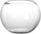BESTonZON Mini Aquarium Rond en Verre - Vase Transparent - pour la Maison, Le Jardin, Le Bureau, Le Salon