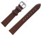 MZBUTIQ 15mm Braun Uhrenarmband Leder Ersatz für Dünn Weich Damen